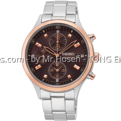 SEIKO LADIES CHRONOGRAPH SNDX06P1 SEIKO LADIES CHRONOGRAPH SNDX06P1
