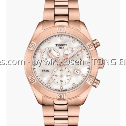TISSOT PR 100 SPORT CHIC CHRONOGRAPH T101.917.33.116.00 T1019173311600 TISSOT PR 100 SPORT CHIC CHRONOGRAPH T101.917.33.116.00 T1019173311600