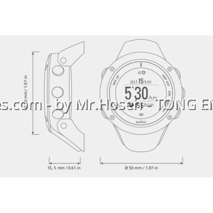 [CLEAR STOCK - 100% ORIGINAL] SUUNTO AMBIT2 S White SS020551000