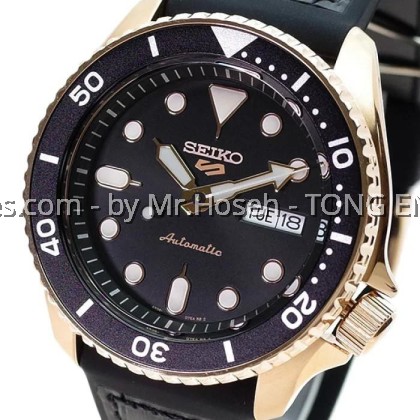 SEIKO 5 SPORT SUPERMAN 5KX ROSE GOLD AUTOMATIC SRPD76K1 SEIKO 5 SPORT SUPERMAN 5KX ROSE GOLD AUTOMATIC SRPD76K1