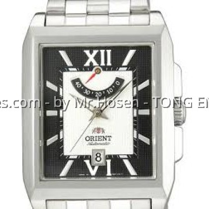 ORIENT SQUARE POWER RESERVE INDICATOR AUTOMATIC CFDAF003W ORIENT SQUARE POWER RESERVE INDICATOR AUTOMATIC CFDAF003W