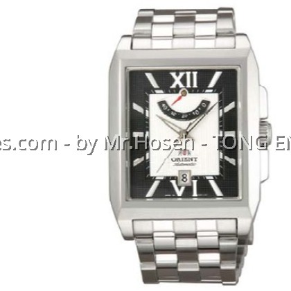 ORIENT SQUARE POWER RESERVE INDICATOR AUTOMATIC CFDAF003W ORIENT SQUARE POWER RESERVE INDICATOR AUTOMATIC CFDAF003W