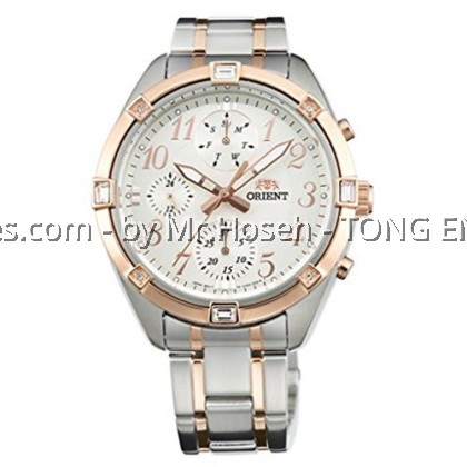 ORIENT SPORT TWO-TONE LADIES CHRONOGRAPH UY04002W ORIENT SPORT TWO-TONE LADIES CHRONOGRAPH UY04002W