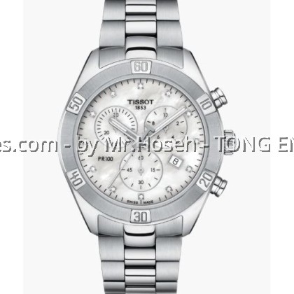 TISSOT PR 100 SPORT CHIC CHRONOGRAPH DIAMOND T101.917.11.116.00 TISSOT PR 100 SPORT CHIC CHRONOGRAPH DIAMOND T101.917.11.116.00