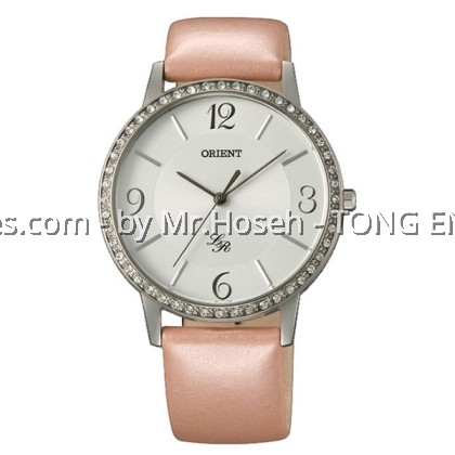 ORIENT CLASSIC CRYSTAL BEZEL LADIES QUARTZ FQC0H006W ORIENT CLASSIC CRYSTAL BEZEL LADIES QUARTZ FQC0H006W