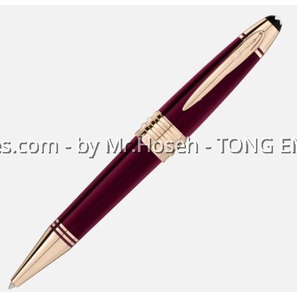 MONTBLANC GREAT CHARACTER SPECIAL EDITION JOHN F. KENNEDY BURGUNDY BALLPOINT PEN 118083