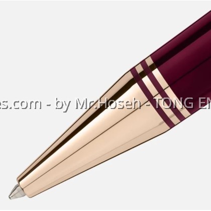 MONTBLANC GREAT CHARACTER SPECIAL EDITION JOHN F. KENNEDY BURGUNDY BALLPOINT PEN 118083