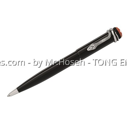 Montblanc Heritage Collection Rouge Et Noir Ballpoint Pen 114724