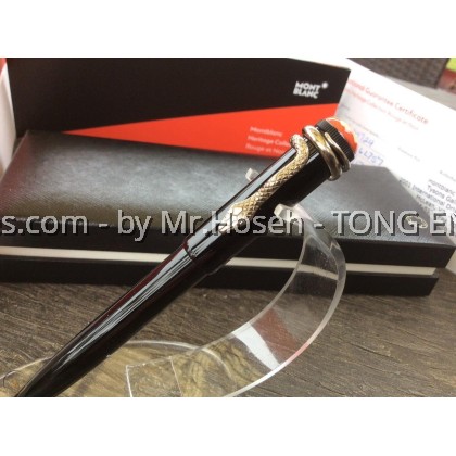 Montblanc Heritage Collection Rouge Et Noir Ballpoint Pen 114724