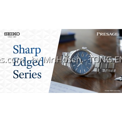 SEIKO PRESAGE SHARP EDGE SERIES 6R35 SAPPHIRE SPB167J1