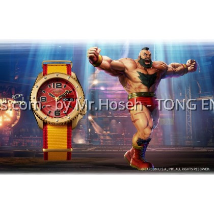 Seiko 5 Sport Superman Street Fighter Iron Cyclone Zangief SRPF24K1 Limited Edition Seiko 5 Sport Superman Street Fighter Iron Cyclone Zangief SRPF24K1 Limited Edition