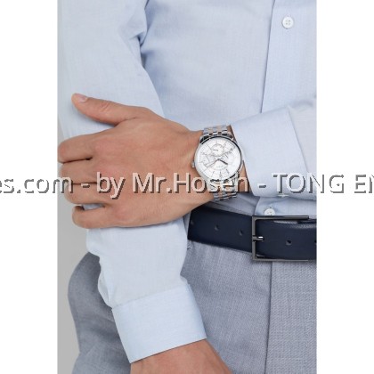 GUESS TWO TONE DAY DATE GENTS W1180G1 GUESS TWO TONE DAY DATE GENTS W1180G1