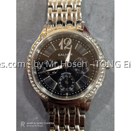 Balmer Multi-Hand Day-Date Pointer Ladies 34mm 7856M SS-4 Balmer Multi-Hand Day-Date Pointer Ladies 34mm 7856M SS-4