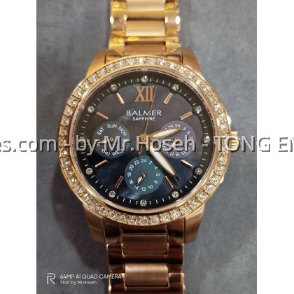 Balmer Multi-Hand Day-Date Pointer Ladies 34mm 7861M RG-4 Balmer Multi-Hand Day-Date Pointer Ladies 34mm 7861M RG-4