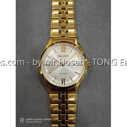 Balmer Simple Quartz Gents 41mm 7963G GP-1 Balmer Simple Quartz Gents 41mm 7963G GP-1