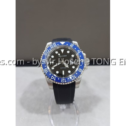 Balmer Sport Diver GMT Blue Black C8133G SS-45