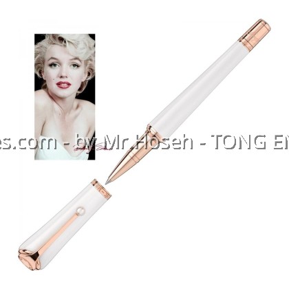 Montblanc Muses Marilyn Monroe Pearl Special Edition Rollerball Pen 117885 Montblanc Muses Marilyn Monroe Pearl Special Edition Rollerball Pen 117885