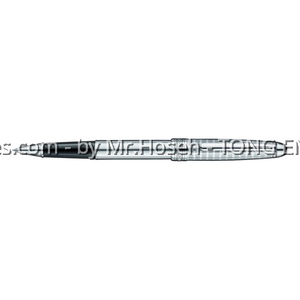 Montblanc Meisterstuck Solitaire Stainless Steel II Rollerball Pen 9945 / 23863
