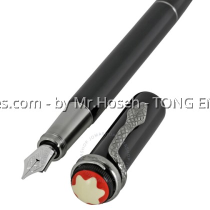 Montblanc Heritage Collection Rouge Et Noir Special Edition Fountain Pen 114722 Montblanc Heritage Collection Rouge Et Noir Special Edition Fountain Pen 114722