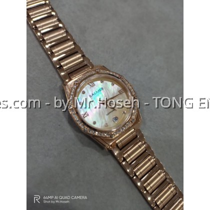 Balmer Crystals Ladies 32MM Watch 8132M RG-1 