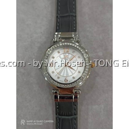 Roscani Guilloché Crystal 33mm Ladies Watch CL E06965