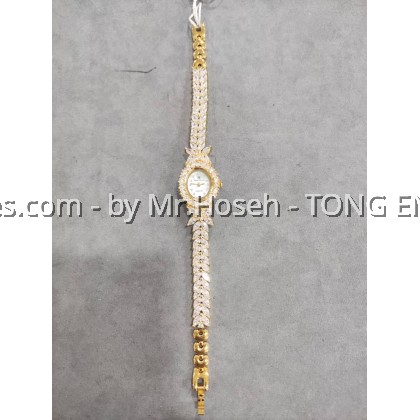 Royal Crown Crystal Bracelet Watch 2527B-GP-1M Royal Crown Crystal Bracelet Watch 2527B-GP-1M