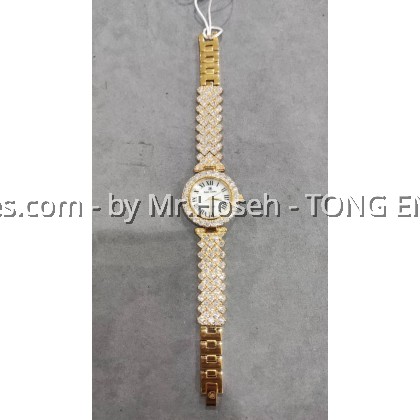 Royal Crown Crystal Bracelet Watch 6305B-GP-1M Royal Crown Crystal Bracelet Watch 6305B-GP-1M