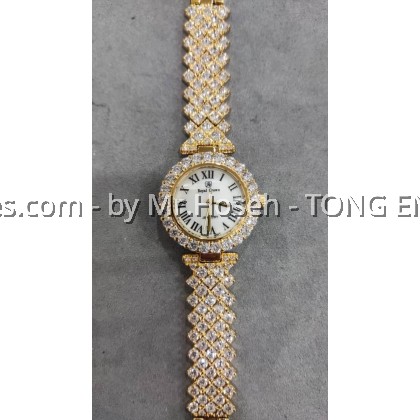Royal Crown Crystal Bracelet Watch 6305B-GP-1M Royal Crown Crystal Bracelet Watch 6305B-GP-1M
