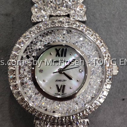 Royal Crown Crystal Bracelet Watch 2606B-SS-1M Royal Crown Crystal Bracelet Watch 2606B-SS-1M
