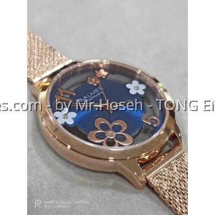 Balmer Floating Flower 35mm Milanese Bracelet Watch 9194M RG-5 Balmer Floating Flower 35mm Milanese Bracelet Watch 9194M RG-5