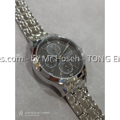 Balmer Multi-Hand Sweeping Second 35mm Bracelet Watch 9190L SS-4