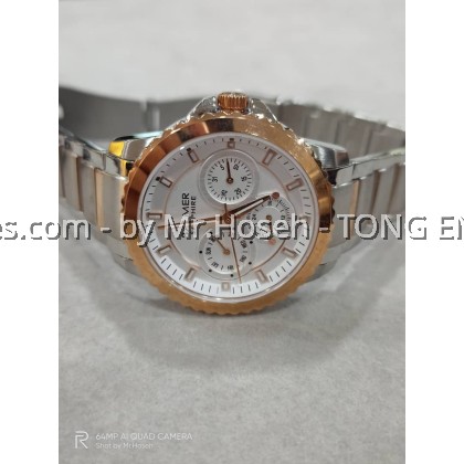 Balmer Multi-Hand Day-Date Pointer 36mm Bracelet Watch 8131M RTT-18 Balmer Multi-Hand Day-Date Pointer 36mm Bracelet Watch 8131M RTT-18