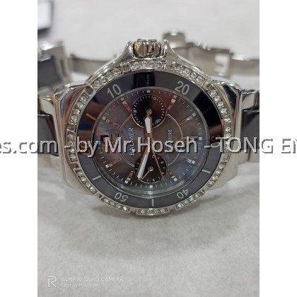 Balmer Sport Ceramic Multi-Hand Crystals 35mm Ladies Watch A7917M SS-4 Balmer Sport Ceramic Multi-Hand Crystals 35mm Ladies Watch A7917M SS-4