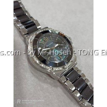 Balmer Sport Ceramic Multi-Hand Crystals 35mm Ladies Watch A7917M SS-4 Balmer Sport Ceramic Multi-Hand Crystals 35mm Ladies Watch A7917M SS-4