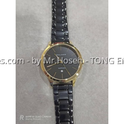 Balmer Simple Quartz Ladies 34mm 9166M BK/GP-4