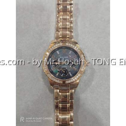 Balmer Multi-Hand Crystals 34mm Ladies Watch 7798M RG-4 Balmer Multi-Hand Crystals 34mm Ladies Watch 7798M RG-4