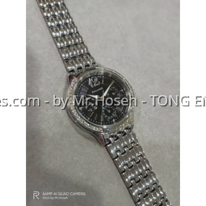 Balmer Multi-Hand Crystals 34mm Ladies Watch 7856M SS-4 Balmer Multi-Hand Crystals 34mm Ladies Watch 7856M SS-4