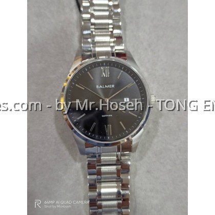 Balmer Simple Quartz Gents 40mm A6055G SS-4 Balmer Simple Quartz Gents 40mm A6055G SS-4