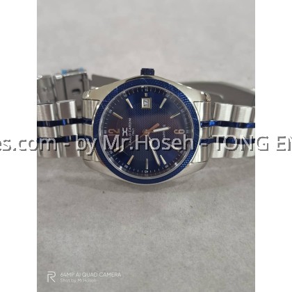 Carlo Cardini Ocean Blu Swiss Quartz 35mm Medium Watch 308M-SS-BLU-5 Carlo Cardini Ocean Blu Swiss Quartz 35mm Medium Watch 308M-SS-BLU-5