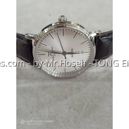 Carlo Cardini Sunray Minimalist Swiss Quartz 39mm Men Watch 4042G-SS-1