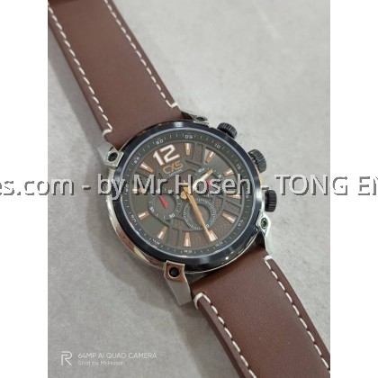 Carlo Cardini Swiss Chronograph Quartz 47mm Men Watch 052G-SIR-SS9