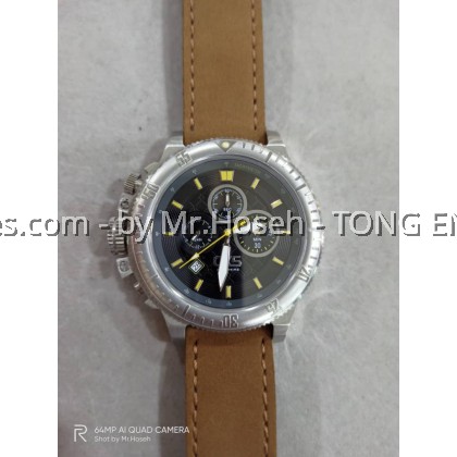 Carlo Cardini Swiss Chronograph Quartz 49mm Men Watch 004G-SS-4