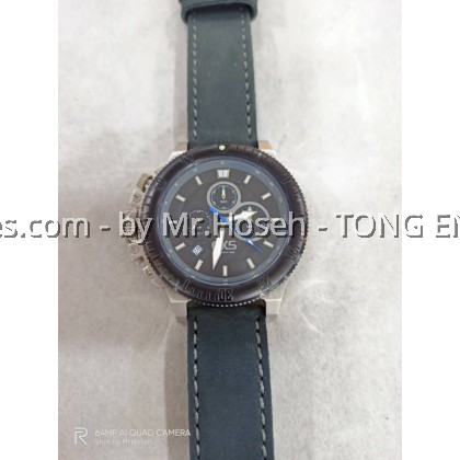 Carlo Cardini Swiss Chronograph Quartz 49mm Men Watch 004G-SS-44
