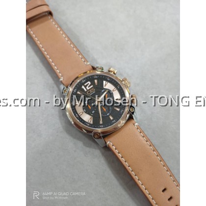 Carlo Cardini Swiss Chronograph Quartz 47mm Men Watch 052G-SIR-RG