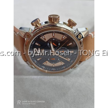 Carlo Cardini Swiss Chronograph Quartz 47mm Men Watch 052G-SIR-RG