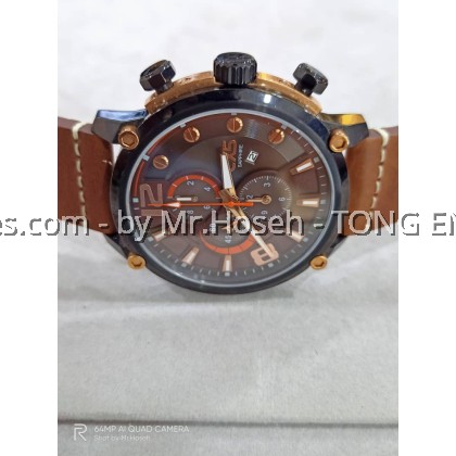 Carlo Cardini Swiss Chronograph Quartz 48mm Men Watch 051G-SIR-RG9