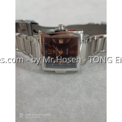 Carlo Cardini Swiss Square Quartz 32mm Ladies Watch 3012L-SS-4