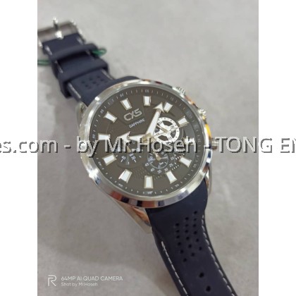 Carlo Cardini Swiss Chronograph Quartz 45mm Men Watch 053G-SIR-SS4 Carlo Cardini Swiss Chronograph Quartz 45mm Men Watch 053G-SIR-SS4