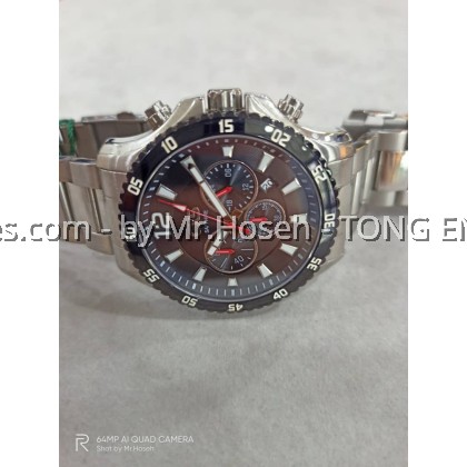 Carlo Cardini Swiss Chronograph Quartz 47mm Men Watch 050G-SS-4 Carlo Cardini Swiss Chronograph Quartz 47mm Men Watch 050G-SS-4