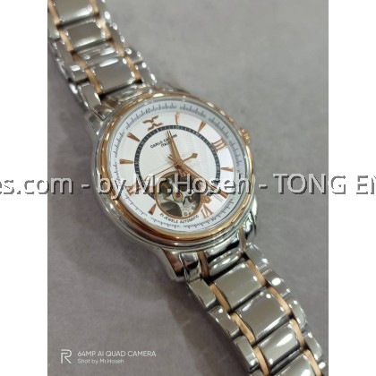 Carlo Cardini Open Heart Automatic 37mm Men Watch 9003G-RG-1